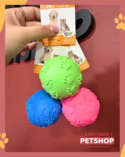 Pelota con relieve de Huellitas