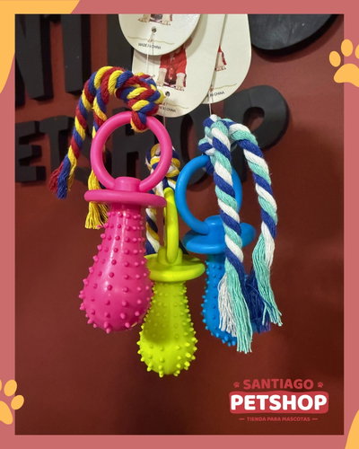 Mordillo Chupete con Soga