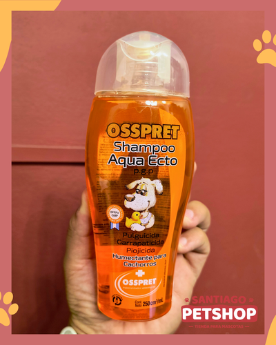 Shampoo para cachorros aqua ecto osspret