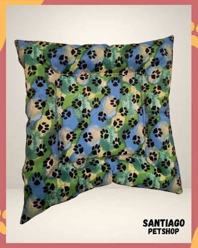 Colchon Huellas Verde Mediano 