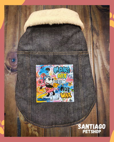 Campera Jean Make Art