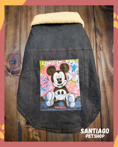 Campera Jean Little Mickey 