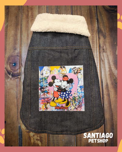 Campera Jean Mickey y Minnie