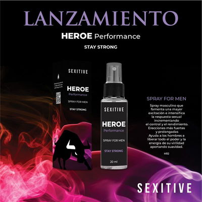 HEROE PERFORMANCE - SPRAY MASCULINO
