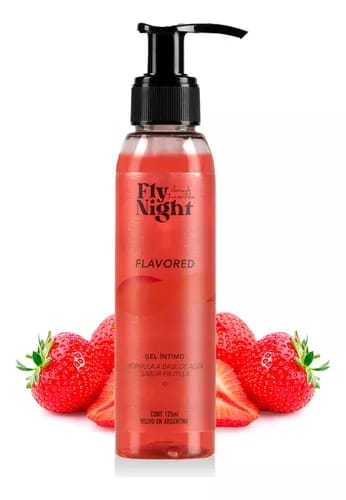 FLY NIGHT - FLAVORED - GEL SABOR FRUTILLA