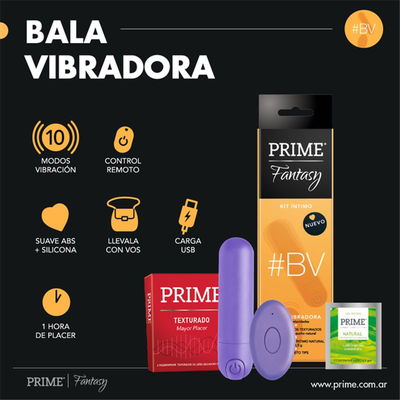 BALA VIBRADORA  -USB- PRIME FANTASY