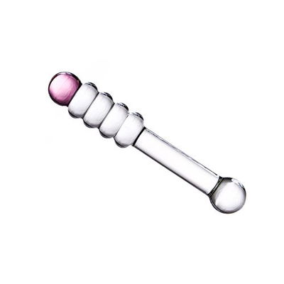 JUGUETE ANAL DE VIDRIO TEMPLADO