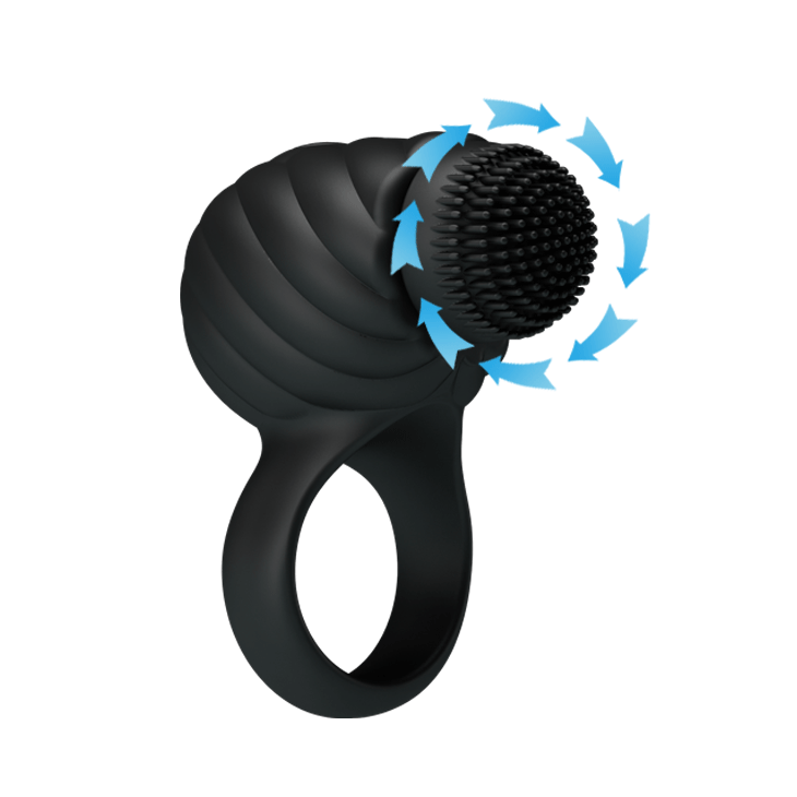 Anillo Vibrador Rotador Pretty Love 3 Funciones Usb Recargable