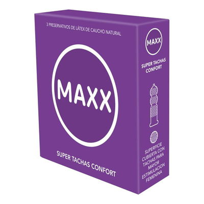 Preservativos Maxx Super Tachas Confort