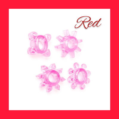Set de Anillos Peneanos x 4 Modelos Diferentes