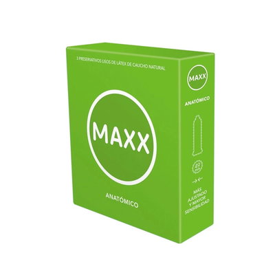 Maxx Preservativos Anatómico