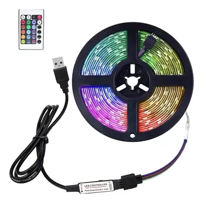 Tira Led Rgb. Con fuente y control