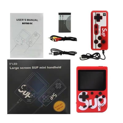 Mini consola retro portátil Sup. 400 juegos en 1 con joystick 