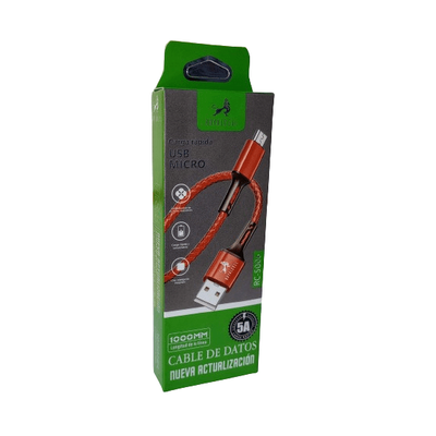 Cable Microusb Royalcell Rc-5006 5A