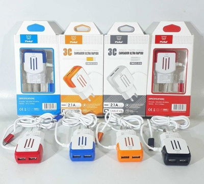 Cargador Microusb Time. 2.1 mAh