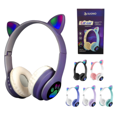 Auriculares Vincha Suono Cat ear