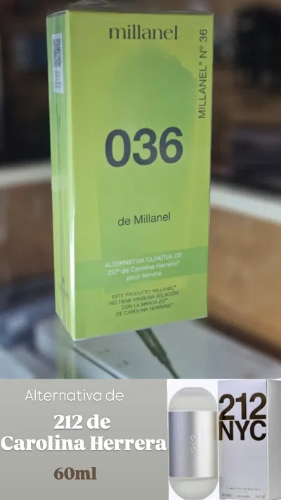 Perfume alternativo de 212