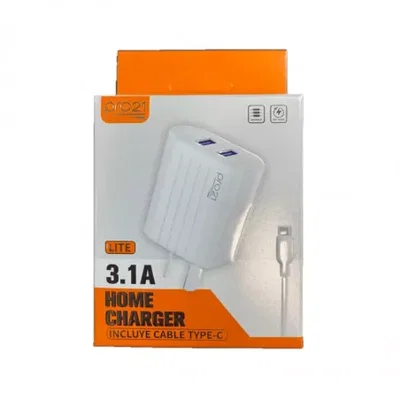 Cargador tipo C. Pro21. 3.1mAh