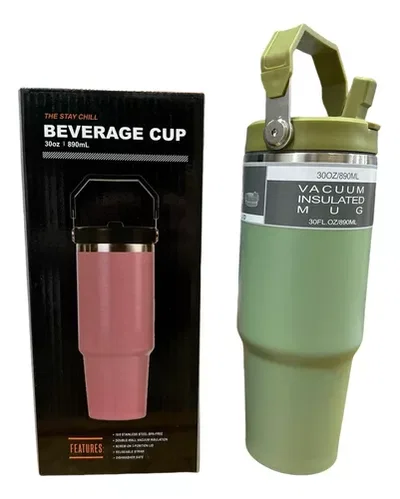 Vaso térmico con manija. 900ml