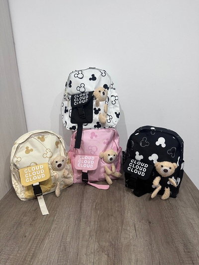 Mochila con osito