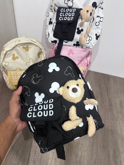 Mochila con osito
