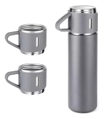 Termo con pico cebador 500ml. Con 3 tazas