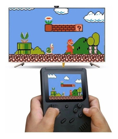 Consola mini retro portátil.  400 juegos en 1