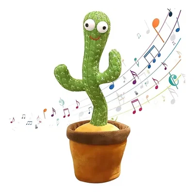 Cactus bailarin musical, repite voz