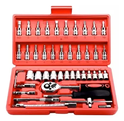 Set de llave tubos criquet y puntas