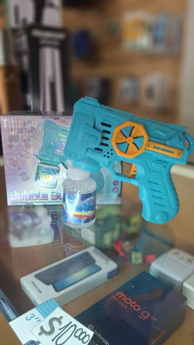 Pistola burbujera