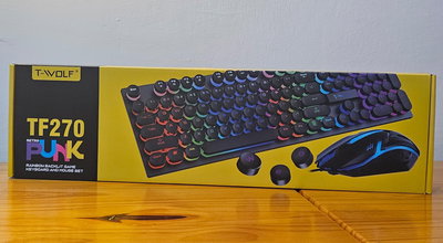 Combo teclado + mouse T-Wolf TF270