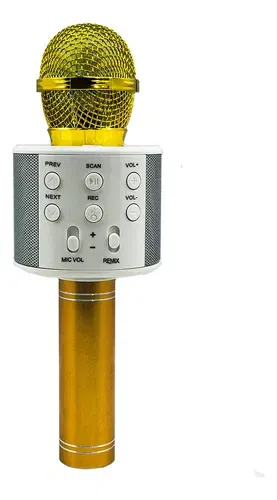 Micrófono karaoke con parlante. Suono