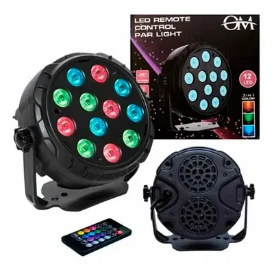 Luz Proton 12 LED RGB. Marca OM