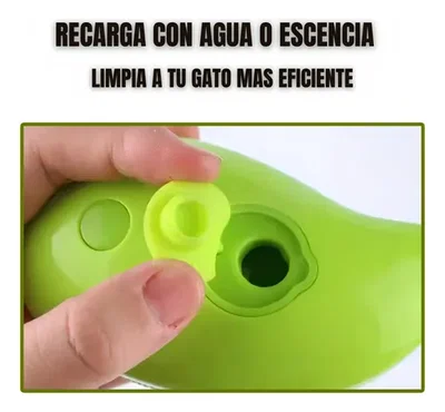 Cepillo a vapor para mascotas