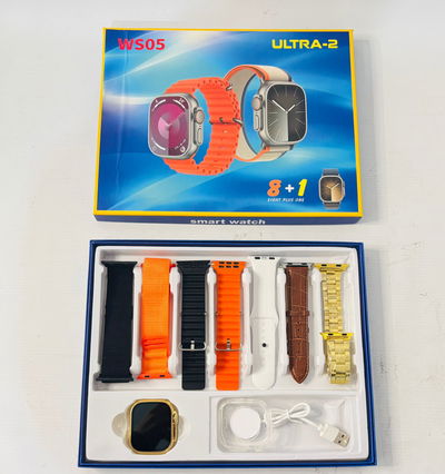 Smartwatch Ultra2. WS05. Con 7 mallas intercambiables 