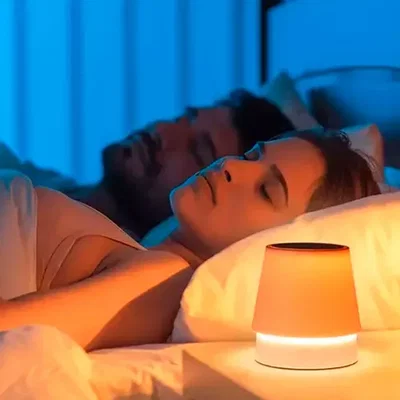 Velador Led inalámbrica. Plegable