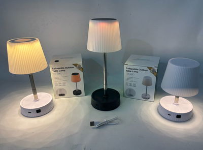 Velador Led inalámbrica. Plegable