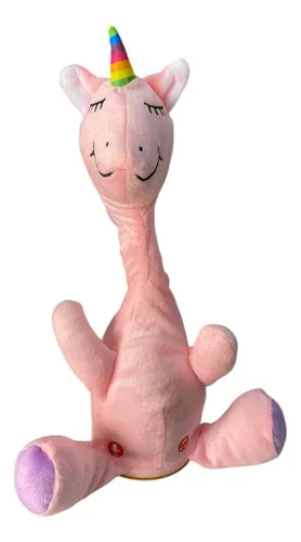 Unicornio bailarin musical,repite voz