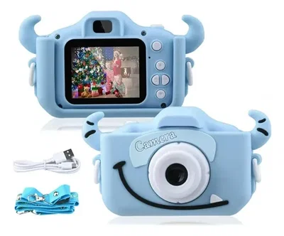 Cámara de fotos kids. Con funda