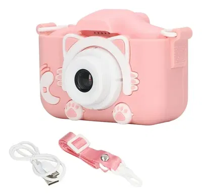 Cámara de fotos kids. Con funda