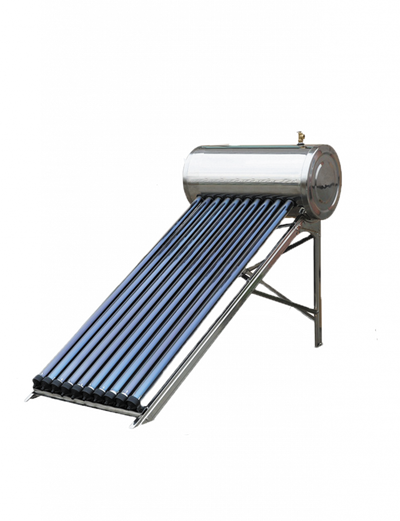 Termotanque solar 100L - Industria Argentina - Acero inoxidable interior y exterior