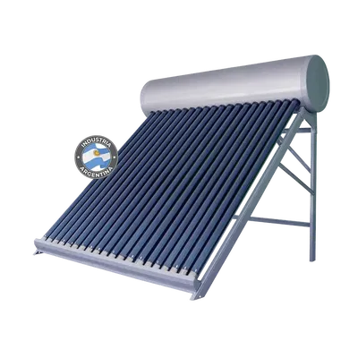 Termotanque Solar 200L - Industria Argentina - Acero inoxidable interior y exterior