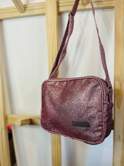 Bandolera Glitter Pink