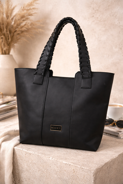 Tote Amapola Negro 