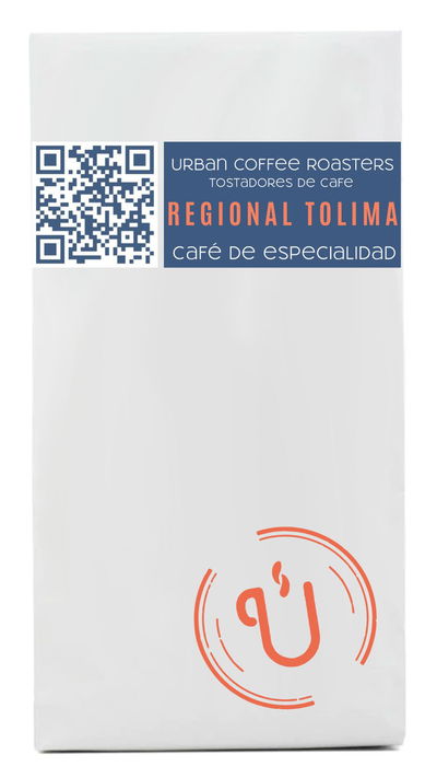 café de ESPECIALIDAD REGIONAL TOLIMA 1/4 kg
