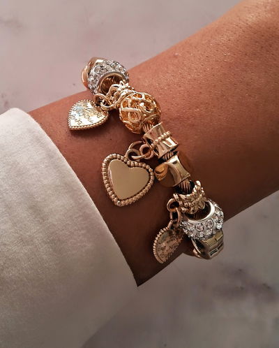 Pulsera Love Ac. Dorado 