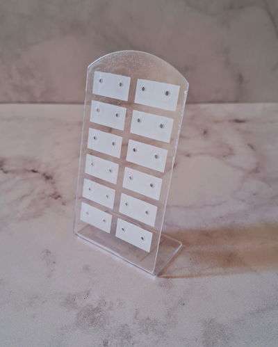 Exibidor Aros Pasantes para 12 pares (LEER DESCRIPCIÓN)