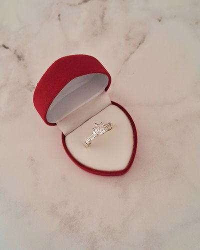 Estuche Corazón para Anillo