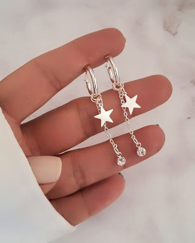Argollas Kena Star Ac. Blanco 