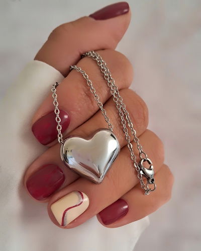 Collar Corazón 45cm Ac. Quirúrgico 